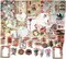 100pc Vintage Floral Ephemera Pack - Washi Stickers, Matte Decoupage Paper & Clear PET Decals - Spring Flower Scrapbooking Supplies for Junk Journals, Planners, DIY Collage & Notebooks